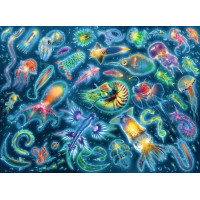 RAVENSBURGER Puzzle Medúzy 500 dílků