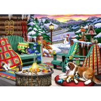 RAVENSBURGER Puzzle Po dlouhém dni 1000 dílků