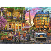 RAVENSBURGER Puzzle Ranní Paříž 1000 dílků