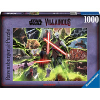 RAVENSBURGER Puzzle Star Wars Záporáci: Asajj Ventress 1000 dílků