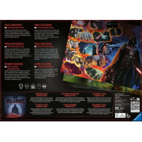 RAVENSBURGER Puzzle Star Wars Záporáci: Darth Vader 1000 dílků