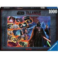 RAVENSBURGER Puzzle Star Wars Záporáci: Darth Vader 1000 dílků