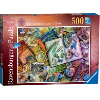 RAVENSBURGER Puzzle Stůl archeologa 500 dílků