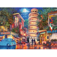 RAVENSBURGER Puzzle Uličky v Pise 500 dílků
