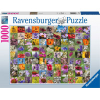 RAVENSBURGER Puzzle Včely na květinách 1000 dílků