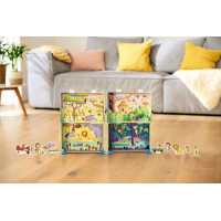 RAVENSBURGER Puzzle&Play: Safari 2x24 dílků