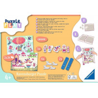 RAVENSBURGER Puzzle&Play: Královská party 2x24 dílků