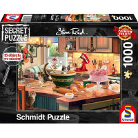 SCHMIDT Secret puzzle Na kuchyňském stole 1000 dílků