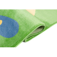 Dětský koberec VRTULNÍK - zelený