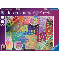 RAVENSBURGER Puzzle Karen: Puzzle over puzzle 3000 dílků