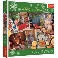 TREFL Puzzle Kouzelný vánoční čas 1000 dílků