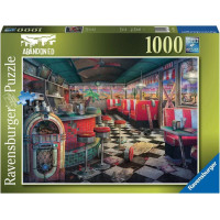 RAVENSBURGER Puzzle Opuštěná místa: Chátrající bistro 1000 dílků