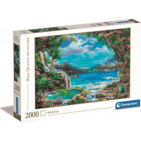 CLEMENTONI Puzzle Ráj na zemi 2000 dílků