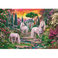 CLEMENTONI Puzzle Typičtí zahradní jednorožci 2000 dílků