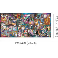 TREFL Puzzle UFT Disney: V průběhu let 9000 dílků