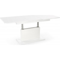 Konferenční stolek BUTTI - bílý - rozkládací a zvedací