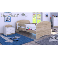 Dětská postel 140x70 cm - TMAVÝ DUB