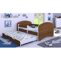 Dětská postel se šuplíkem 180x90 cm - OŘECH