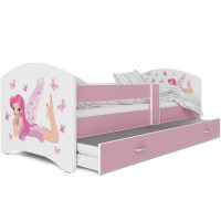 Dětská postel LUCY se šuplíkem - 160x80 cm - VÍLA