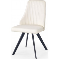 Jídelní židle SABRINA - bílá / černá