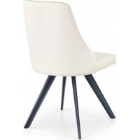 Jídelní židle SABRINA - bílá / černá