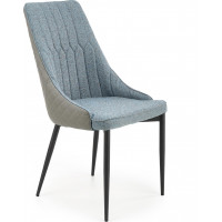 Jídelní židle HENRIETA - modrá / šedá