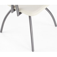 Jídelní židle MONI - popelavá / grafitová