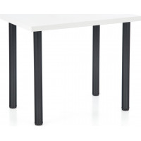 Jídelní stůl DOME 90x60x75 cm - bílý/černý