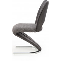 Designová židle IZOLDA - šedá