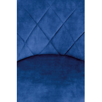 Barová židle LINDA - modrá - výškově nastavitelná