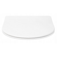 Duroplast sedátko na WC REA - FLAT - bílé