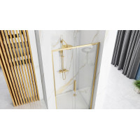 Sprchové dveře MAXMAX Rea RAPID slide 130 cm - zlaté