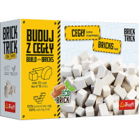 TREFL BRICK TRICK Balení bílých cihel mix 70ks