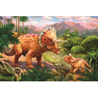 TREFL Displej Puzzle Úžasní dinosauři 54 dílků (40 ks)