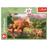 TREFL Displej Puzzle Úžasní dinosauři 54 dílků (40 ks)