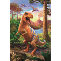 TREFL Displej Puzzle Úžasní dinosauři 54 dílků (40 ks)