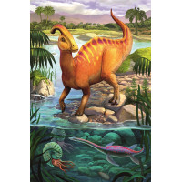 TREFL Displej Puzzle Úžasní dinosauři 54 dílků (40 ks)