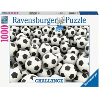 RAVENSBURGER Puzzle Challenge: Fotbalové míče 1000 dílků