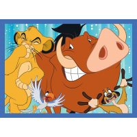 TREFL Puzzle Disney 100 let: Disneyho veselý svět 4v1 (35,48,54,70 dílků)