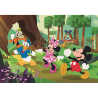 CLEMENTONI Puzzle Mickey a přátelé MAXI 104 dílků