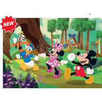 CLEMENTONI Puzzle Mickey a přátelé MAXI 104 dílků