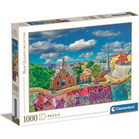 CLEMENTONI Puzzle Park Güell, Barcelona 1000 dílků