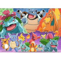 RAVENSBURGER Puzzle Pokémon 4x100 dílků