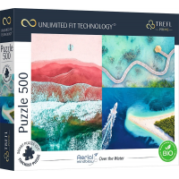 TREFL Puzzle UFT Aerial Mindblow: Nad vodou 500 dílků