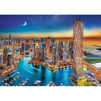 TREFL Puzzle UFT Cityscape: Dubai, Spojené arabské emiráty 500 dílků