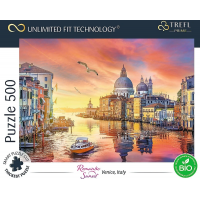 TREFL Puzzle UFT Romantic Sunset: Benátky, Itálie 500 dílků