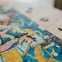 TREFL Puzzle UFT Velvet Soft Touch: Nespoutaný svět života 500 dílků