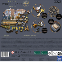 TREFL Wood Craft Origin puzzle Starožitnictví 1000 dílků