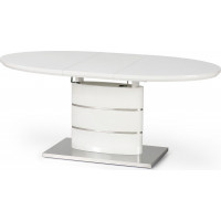 Jídelní stůl ALAN - 140(180)x90x76 - rozkládací - bílý