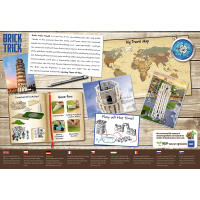 TREFL BRICK TRICK Travel: Šikmá věž v Pise L